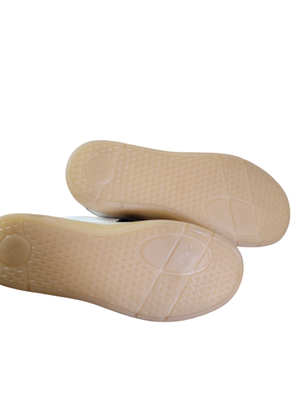 Vionic City Walk White Leather Athletic Sneaker with Black Stripe and Gum Sole - Picture 9 of 11
